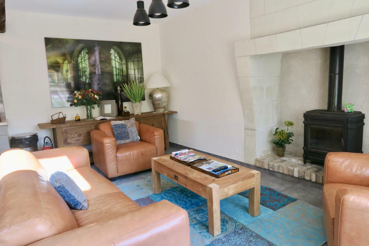 La Caillere Guest House Gizeux Bagian luar foto